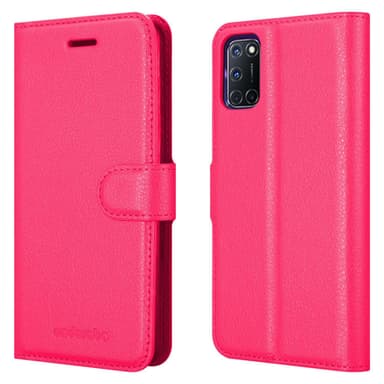 Oppo A72 Pungetui Cover Case (Lyserød)