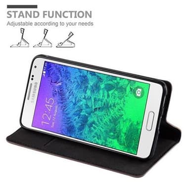 Samsung Galaxy ALPHA Cover Etui Case (Brun)
