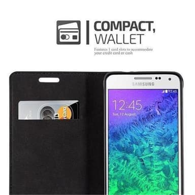 Samsung Galaxy ALPHA Cover Etui Case (Brun)