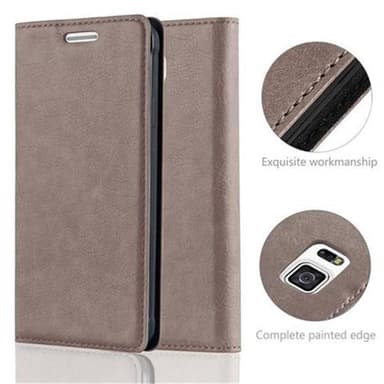 Samsung Galaxy ALPHA Cover Etui Case (Brun)