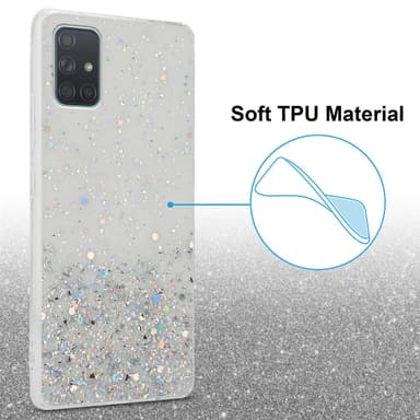 Samsung Galaxy A71 5G Cover Etui Case (Gennemsigtig)
