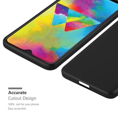 Samsung Galaxy M21 / M30s Cover Etui Case (Sort)