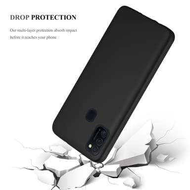 Samsung Galaxy M21 / M30s Cover Etui Case (Sort)