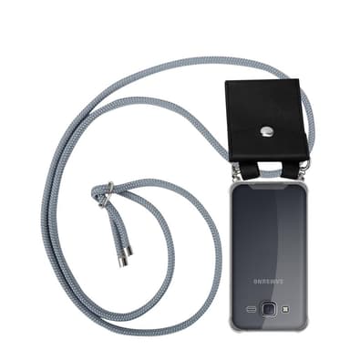 Etui Samsung Galaxy J5 2015 Cover Kæde (Grå)