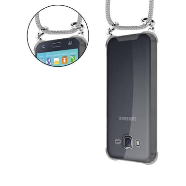 Etui Samsung Galaxy J5 2015 Cover Kæde (Grå)