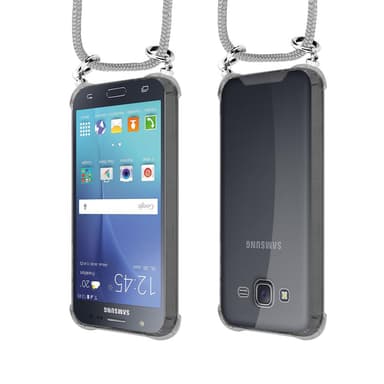 Etui Samsung Galaxy J5 2015 Cover Kæde (Grå)