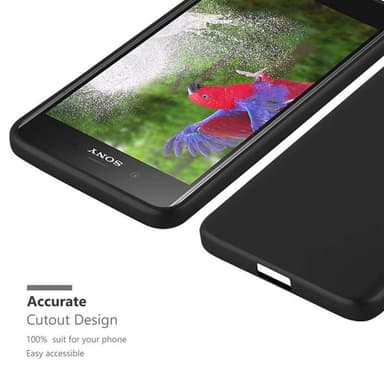 Sony Xperia XZ1 Cover Etui Case (Sort)
