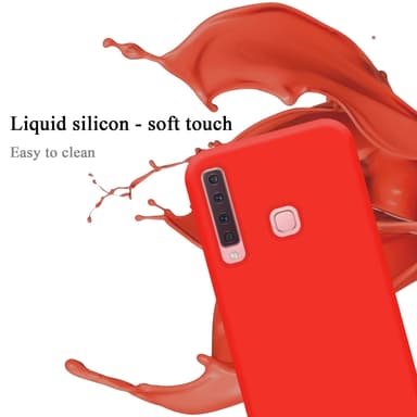 Samsung Galaxy A9 2018 Cover Etui Case (Rød)