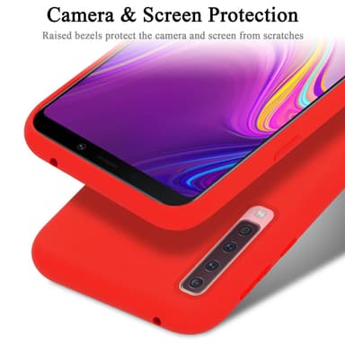 Samsung Galaxy A9 2018 Cover Etui Case (Rød)