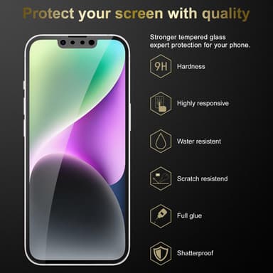 iPhone 14 Skærmbeskytter Beskyttelsesglas