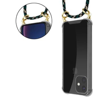 iPhone 11 Etui Cover Kæde (Brun)