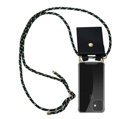 iPhone 11 Etui Cover Kæde (Brun)