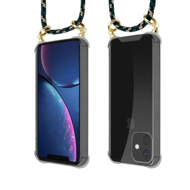 iPhone 11 Etui Cover Kæde (Brun)