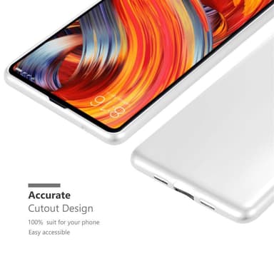 Xiaomi Mi MIX 2 Cover Etui Case (Sølv)