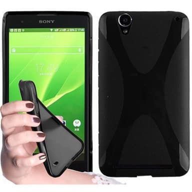 Sony Xperia T2 ULTRA Etui Case Cover (Sort)