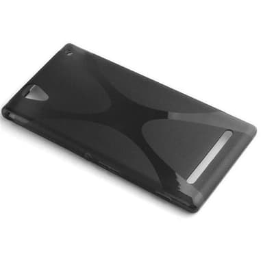 Sony Xperia T2 ULTRA Etui Case Cover (Sort)