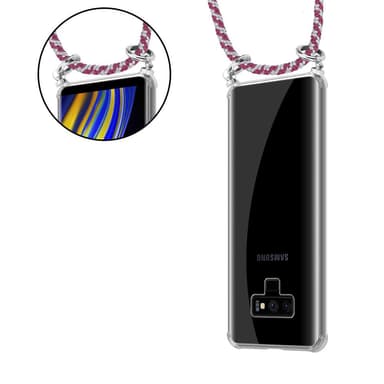Etui Samsung Galaxy NOTE 9 Cover Kæde (Rød)