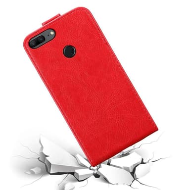 Honor 9 LITE Pungetui Flip Cover (Rød)