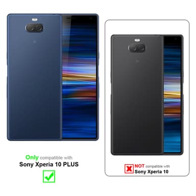 Sony Xperia 10 PLUS Pungetui Cover Case (Blå)