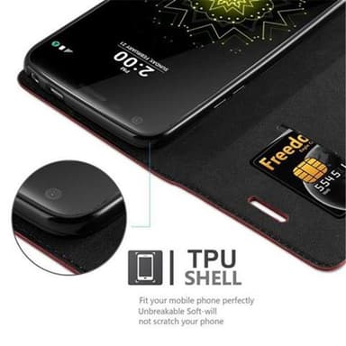 Cover LG G5 Etui Case (Rød)