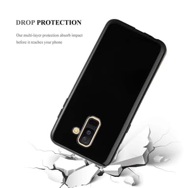 Samsung Galaxy A6 PLUS 2018 Cover TPU Etui (Sort)