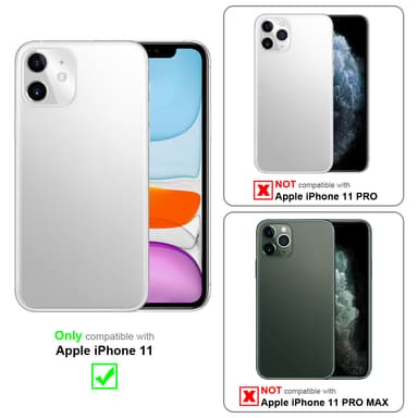 iPhone 11 Etui Cover Kæde (Brun)