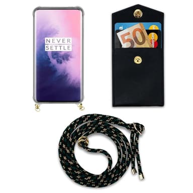 OnePlus 7 PRO Etui Cover Kæde (Brun)