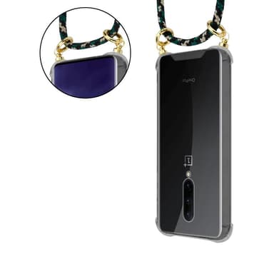 OnePlus 7 PRO Etui Cover Kæde (Brun)