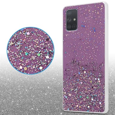 Samsung Galaxy A71 5G Cover Etui Case (Lilla)