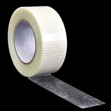 Reparationsbånd til vinduesskærm / skærmdør rivehul 5 cm x 2 m Hvid