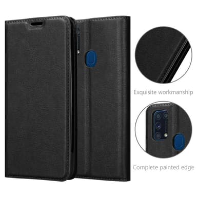 Cover Samsung Galaxy M31 Etui Case (Sort)