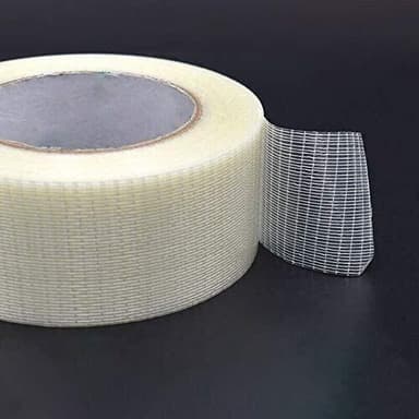 Reparationsbånd til vinduesskærm / skærmdør rivehul 5 cm x 2 m Hvid