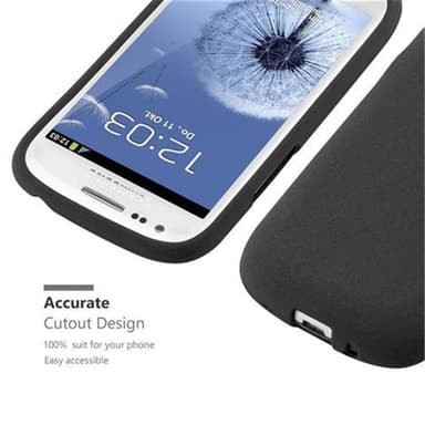 Cover Samsung Galaxy S3 MINI Etui Case (Sort)