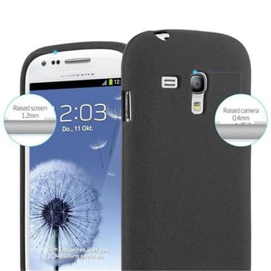 Cover Samsung Galaxy S3 MINI Etui Case (Sort)