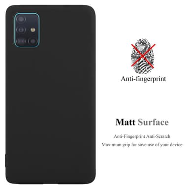 Cover Samsung Galaxy A51 5G Etui Case (Sort)