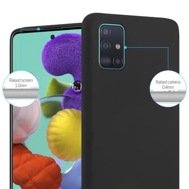 Cover Samsung Galaxy A51 5G Etui Case (Sort)