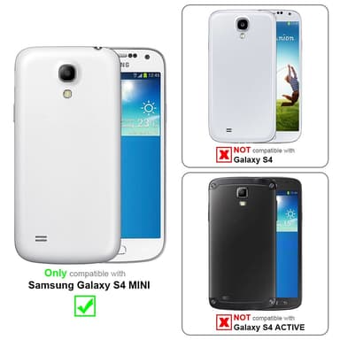 Cover Samsung Galaxy S4 MINI Etui Case (Sort)
