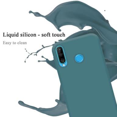Huawei P30 LITE Cover Etui Case (Grøn)