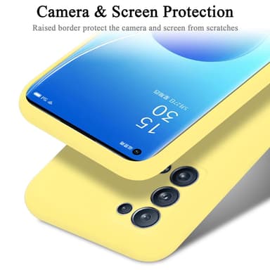 Oppo Reno6 PRO 5G Cover Etui Case (Gul)