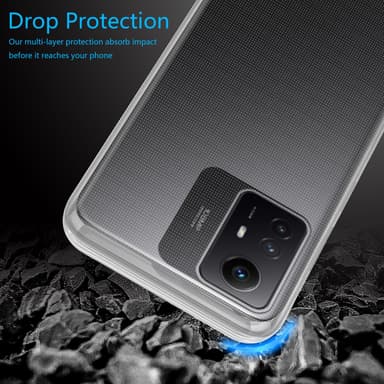 Redmi Note 12S Cover TPU Etui (Gennemsigtig)