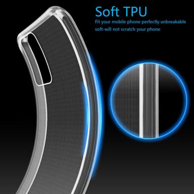 Redmi Note 12S Cover TPU Etui (Gennemsigtig)