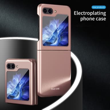 SKALO Samsung Z Flip6 Ultratynd Skin-touch Fold Cover - Sort
