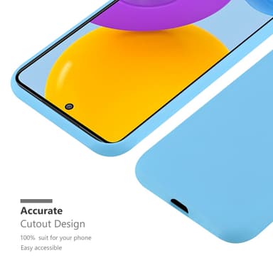Cover Samsung Galaxy M52 5G Etui Case (Blå)