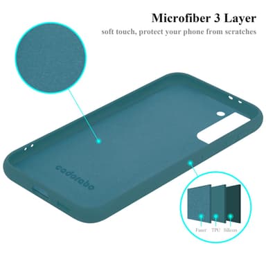 Samsung Galaxy S22 Cover Etui Case (Grøn)