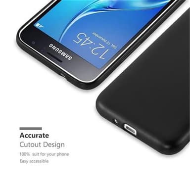Samsung Galaxy J1 2016 Cover Etui Case (Sort)