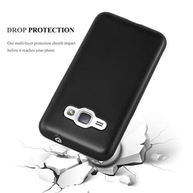 Samsung Galaxy J1 2016 Cover Etui Case (Sort)
