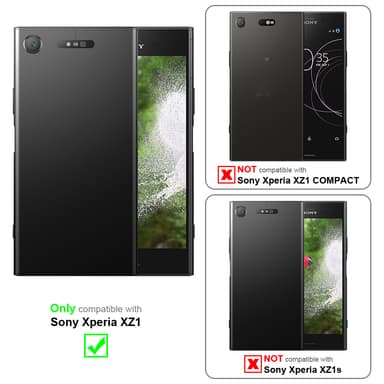 Sony Xperia XZ1 Cover Etui Case (Sort)