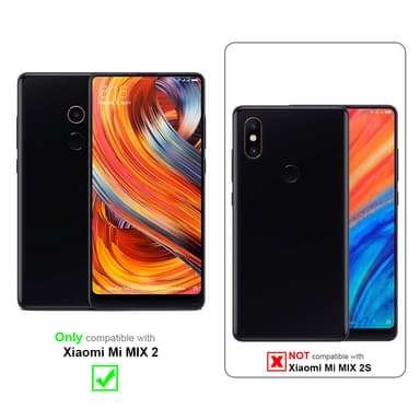 Xiaomi Mi MIX 2 Cover Etui Case (Sølv)