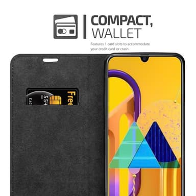 Samsung Galaxy M21 / M30s Cover Etui Case (Brun)