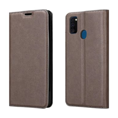 Samsung Galaxy M21 / M30s Cover Etui Case (Brun)